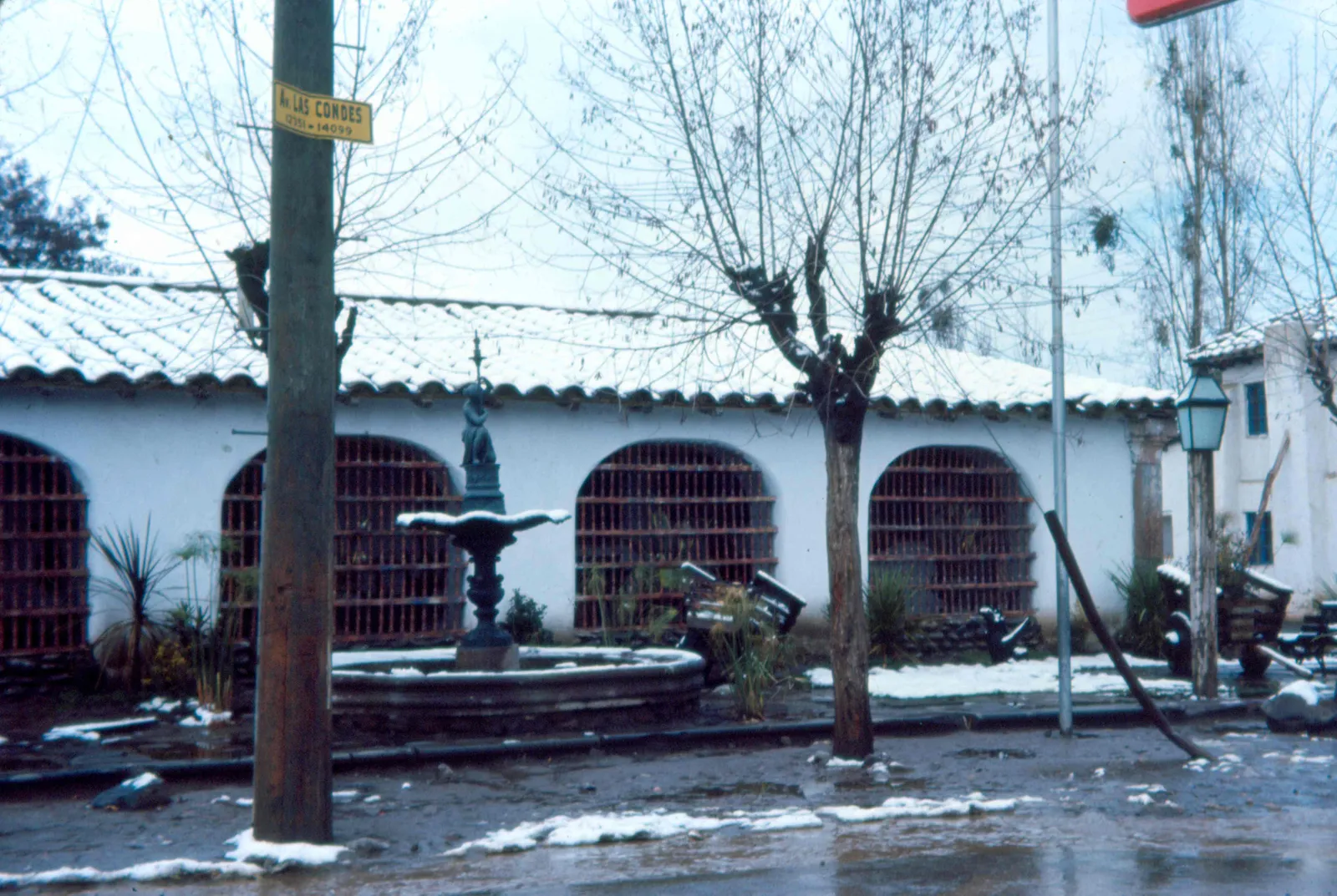 Avenida Las Condes en 1971