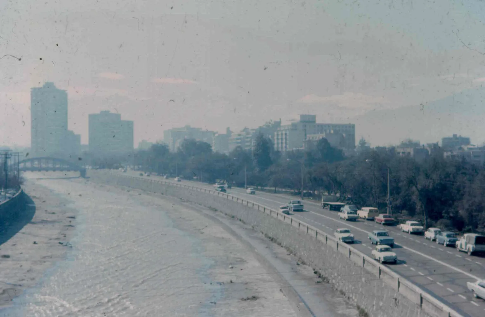 Rio Mapocho en 1969