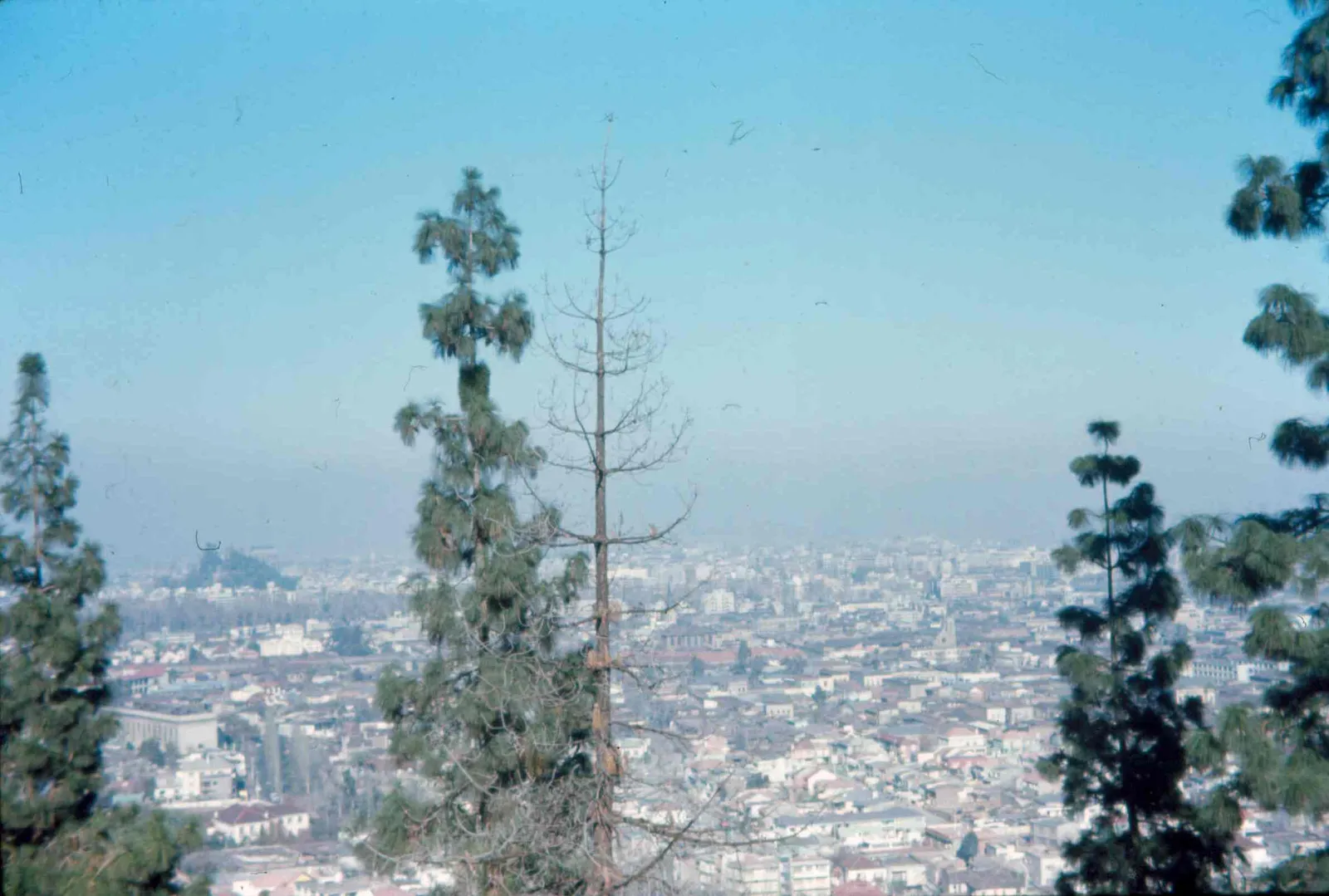 Panorama de Santiago en 1969