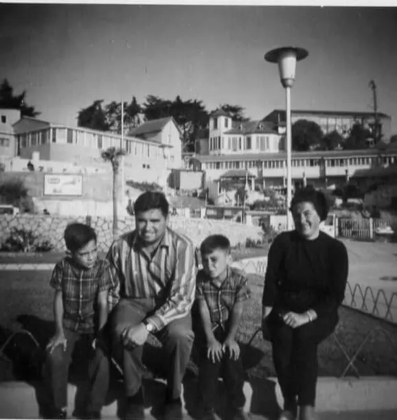 Playa Chica de Cartagena en 1964