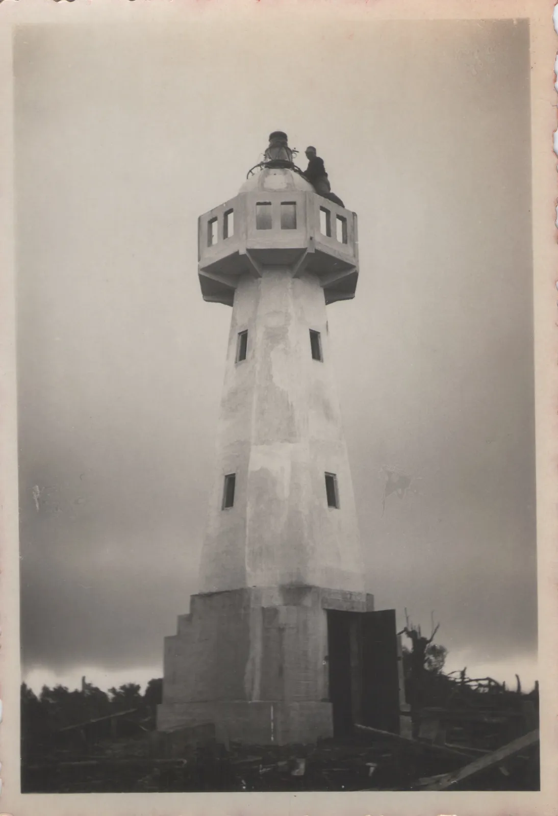 Faro San Isidro en 1942