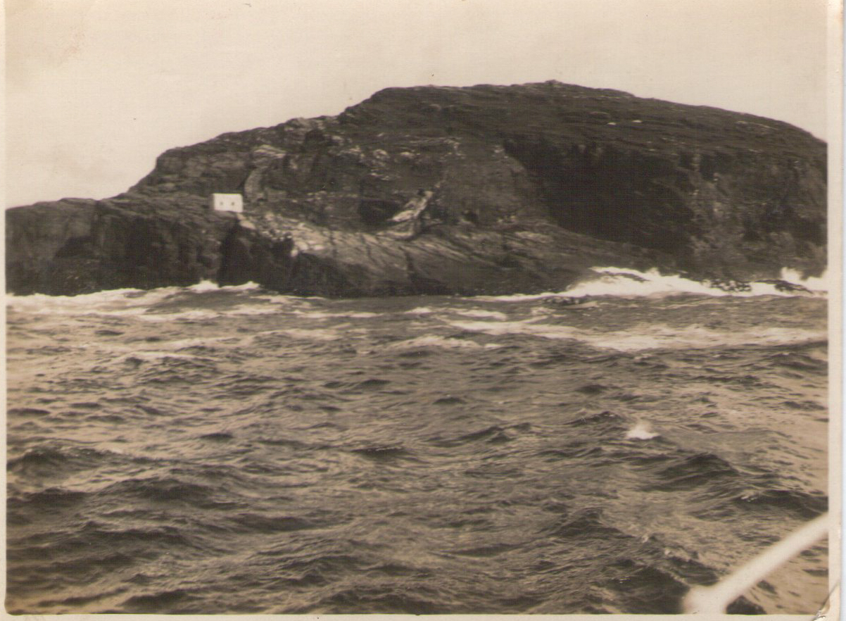 Roca Faro Evangelista en 1927