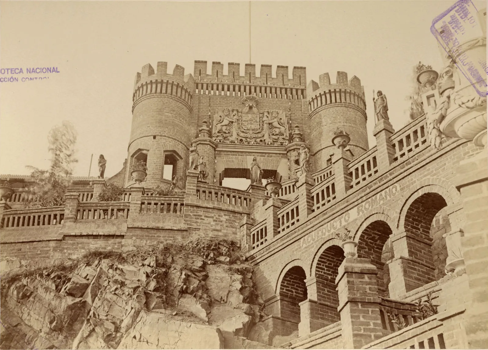 Cerro Santa Lucía, 1874