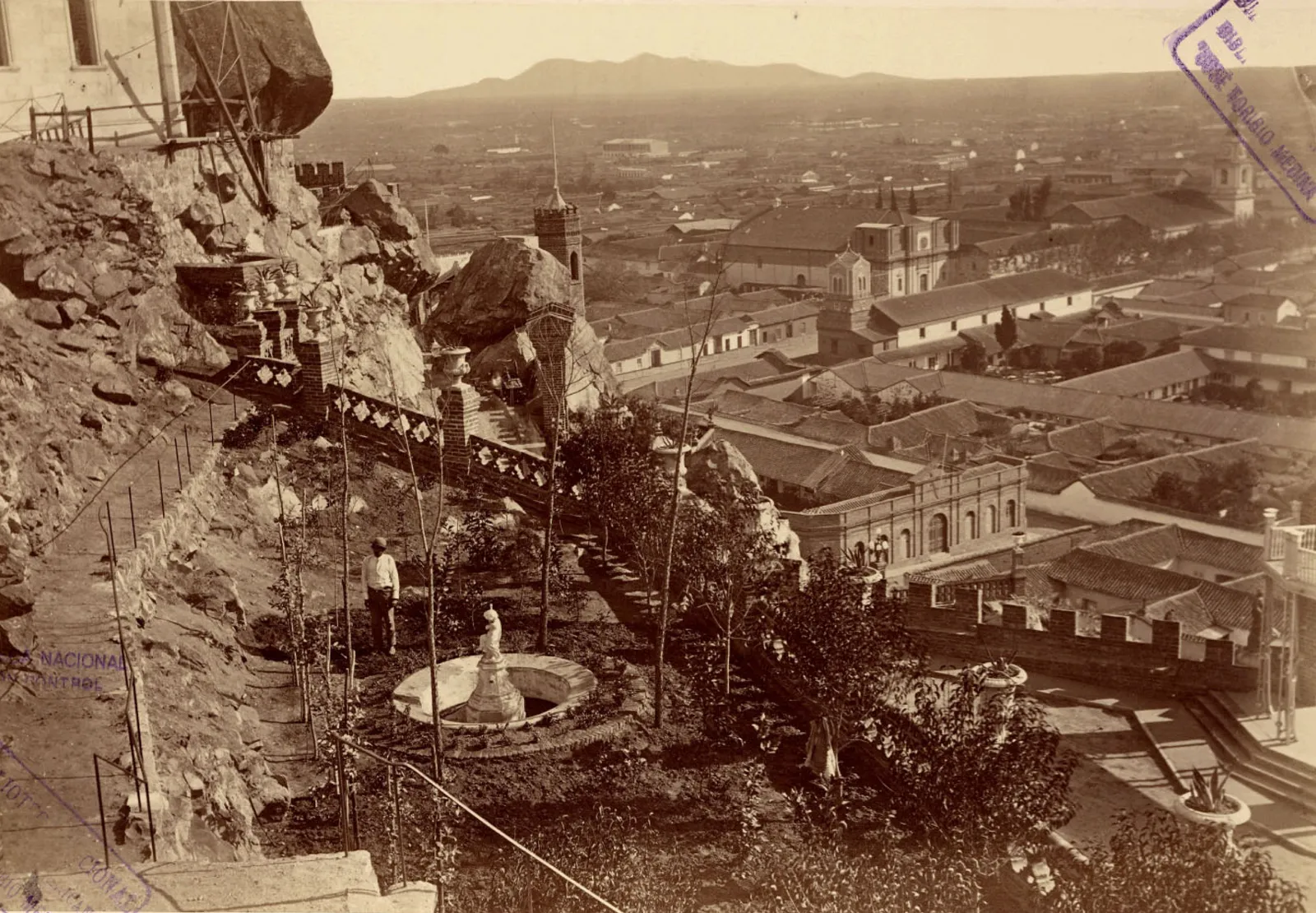 El Naranjal de la Ermita, Cerro Santa Lucía, 1874