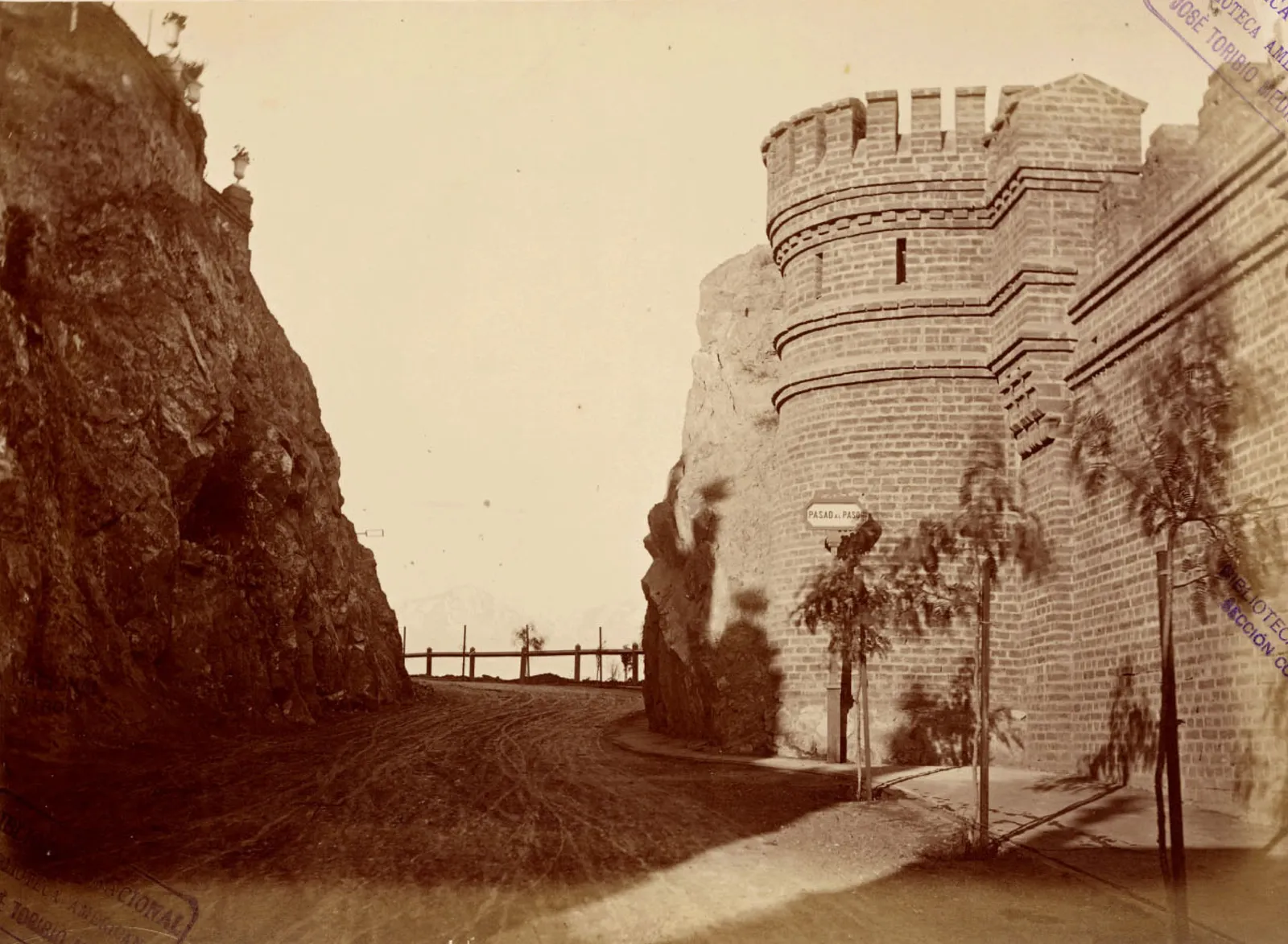 Cerro Santa Lucía, 1874