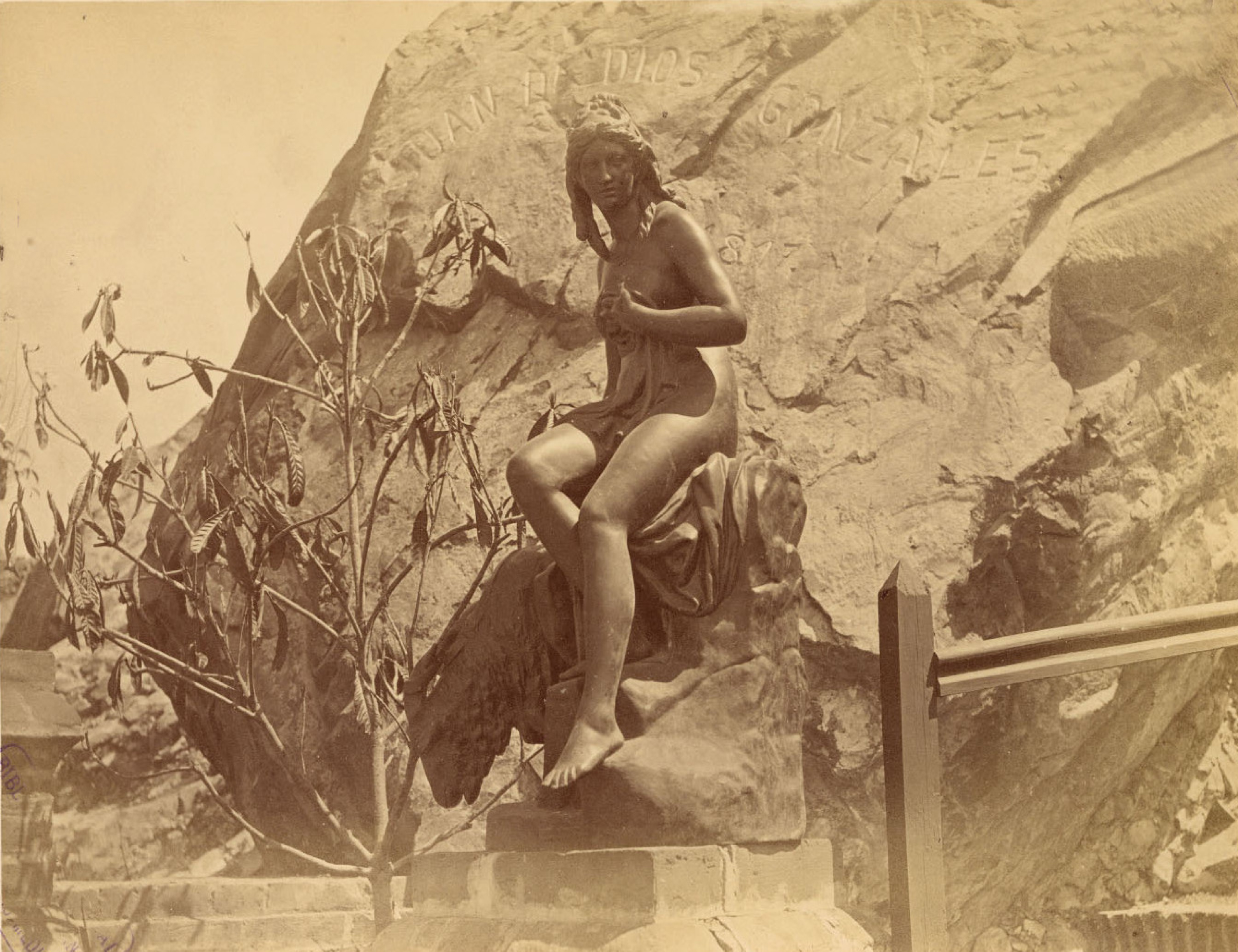 Amaltea, Cerro Santa Lucía, 1874