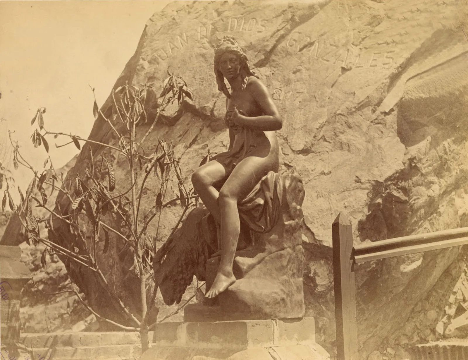 Amaltea, Cerro Santa Lucía, 1874