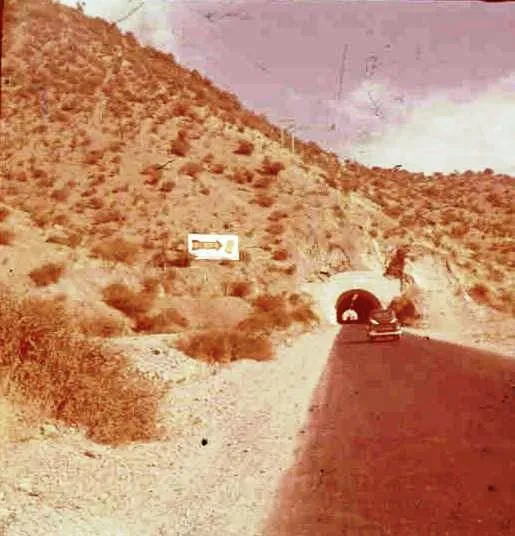 Tunel de Angostura en 1950