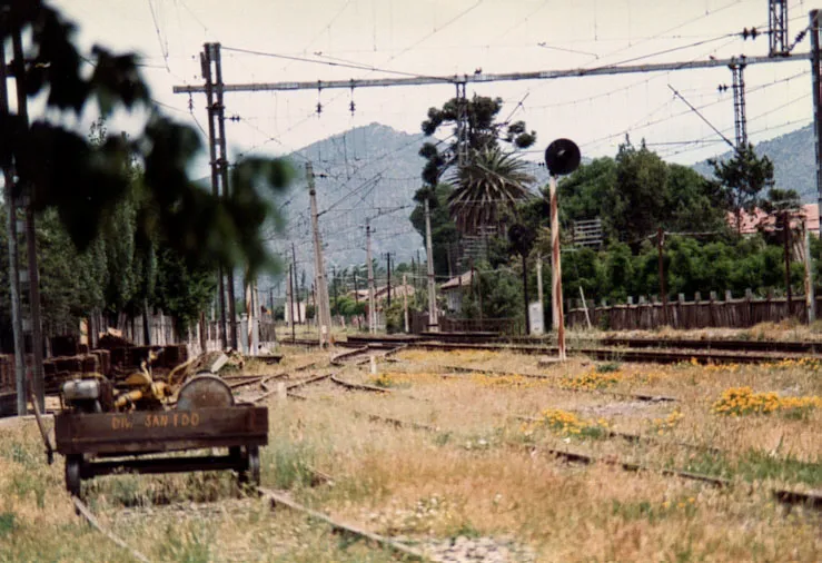 Estación de San Francisco de Mostazal, 1972