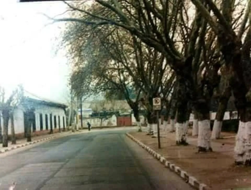 Plaza de Quilicura en 1971