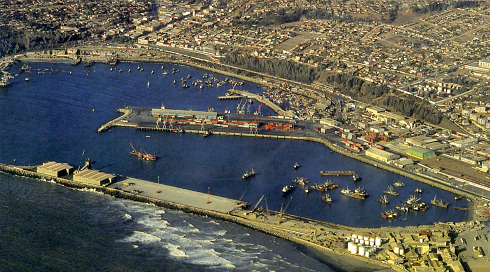 Puerto de San Antonio en 1987