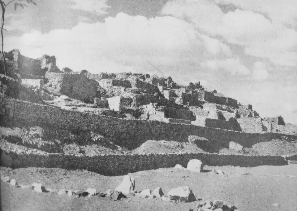 Pucará de Lasana en 1969