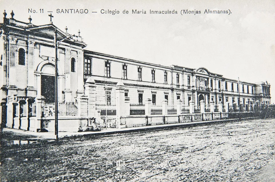 Colegio de María Inmaculada en 1908