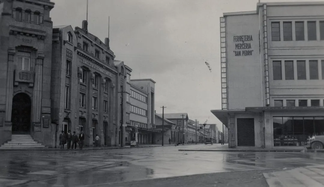 OSORNO, calle Ramírez con Matta, 1950