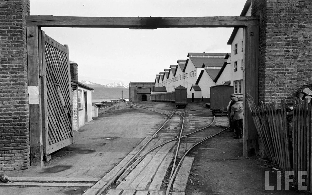 Bodegas de Puerto Bories, Puerto Natales, 1950
