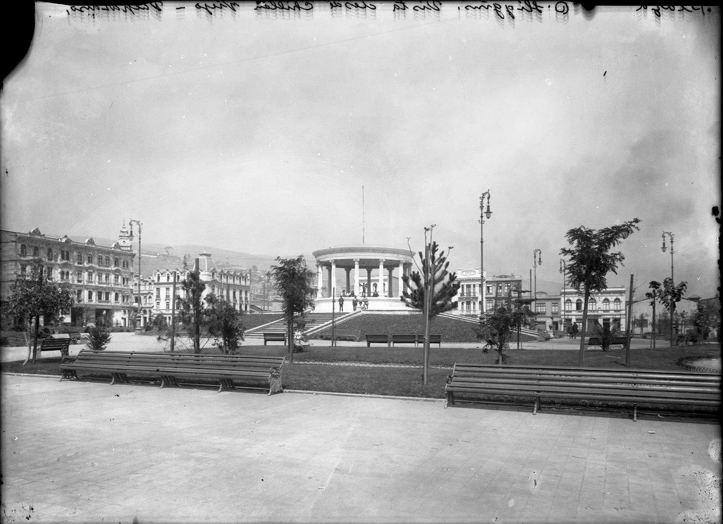 Plaza Ohiggins de Valparaiso, 1911