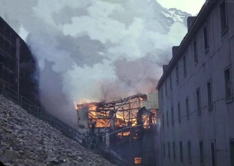 Incendio Gimnasio Turner, Sewell.