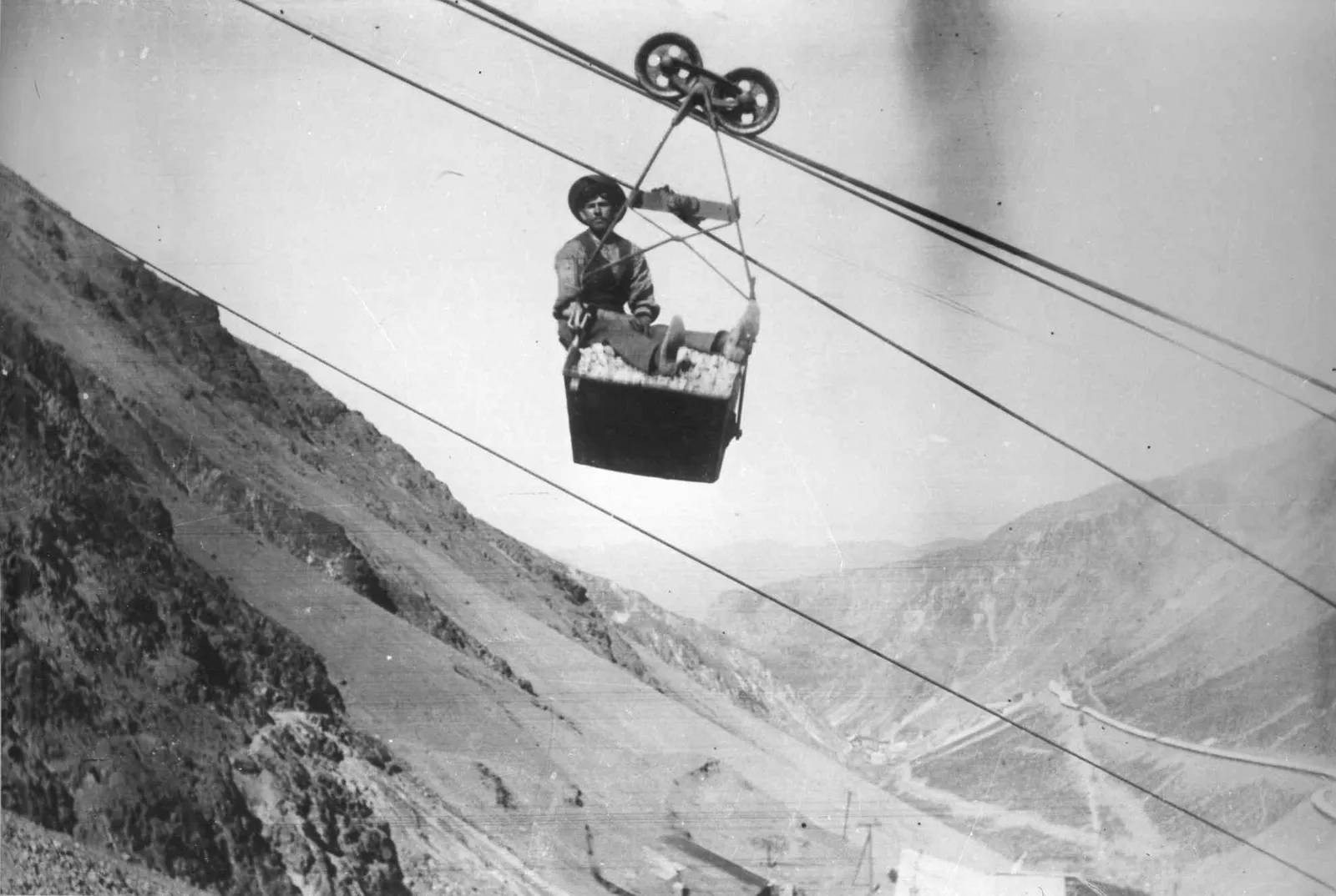 Tranvía aéreo Sewell, 1915