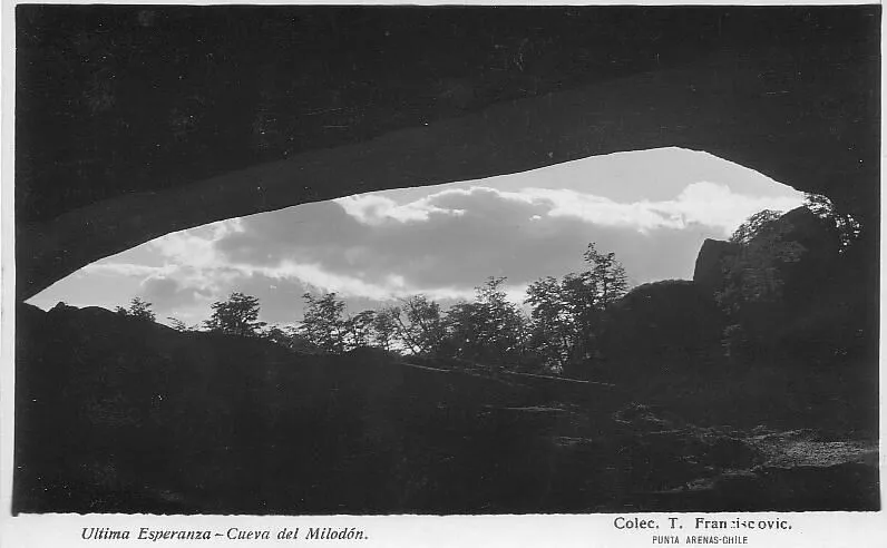 Cueva Milodón, ca. 1920