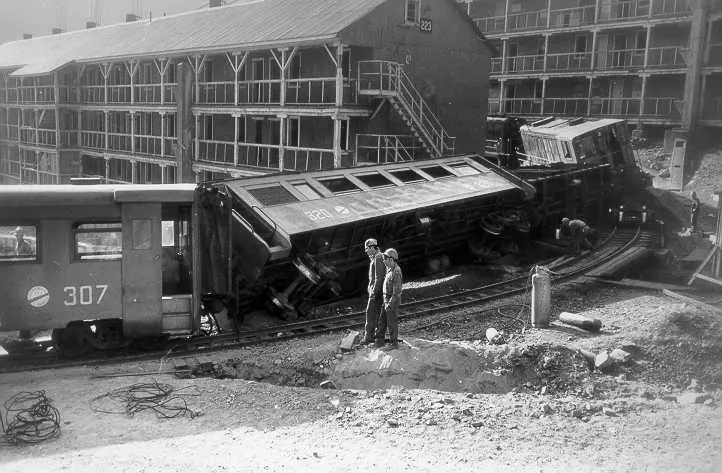 Accidente Ferroviario Sewell, ca. 1960