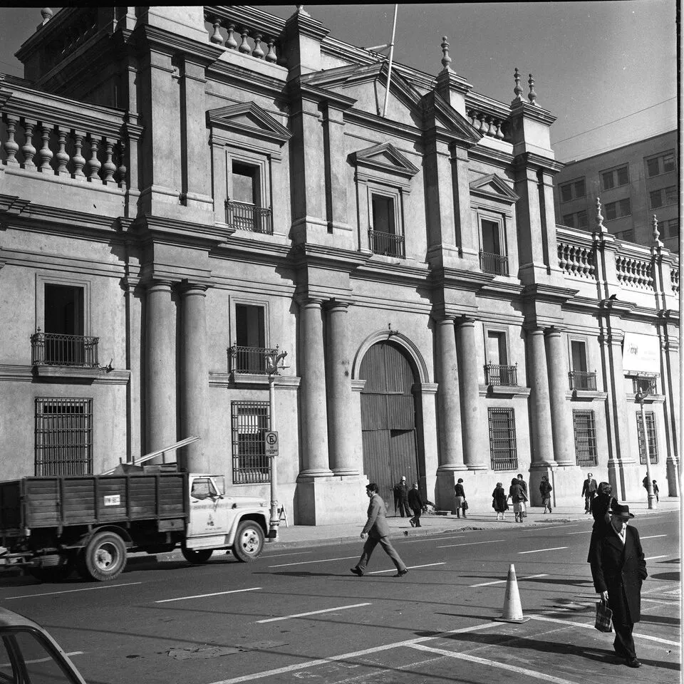 Palacio la Moneda, 1980