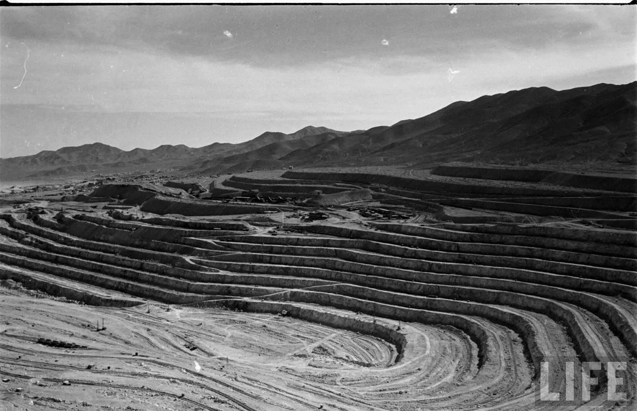 Mina de Chuquicamata, 1950
