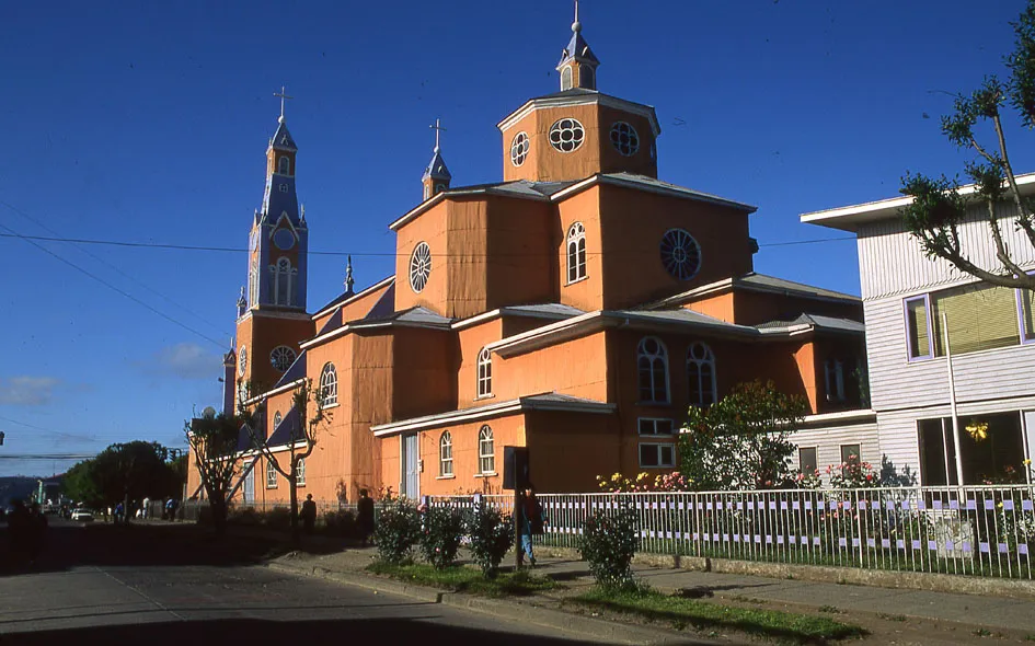 Catedral de Castro, Chiloe, 1988