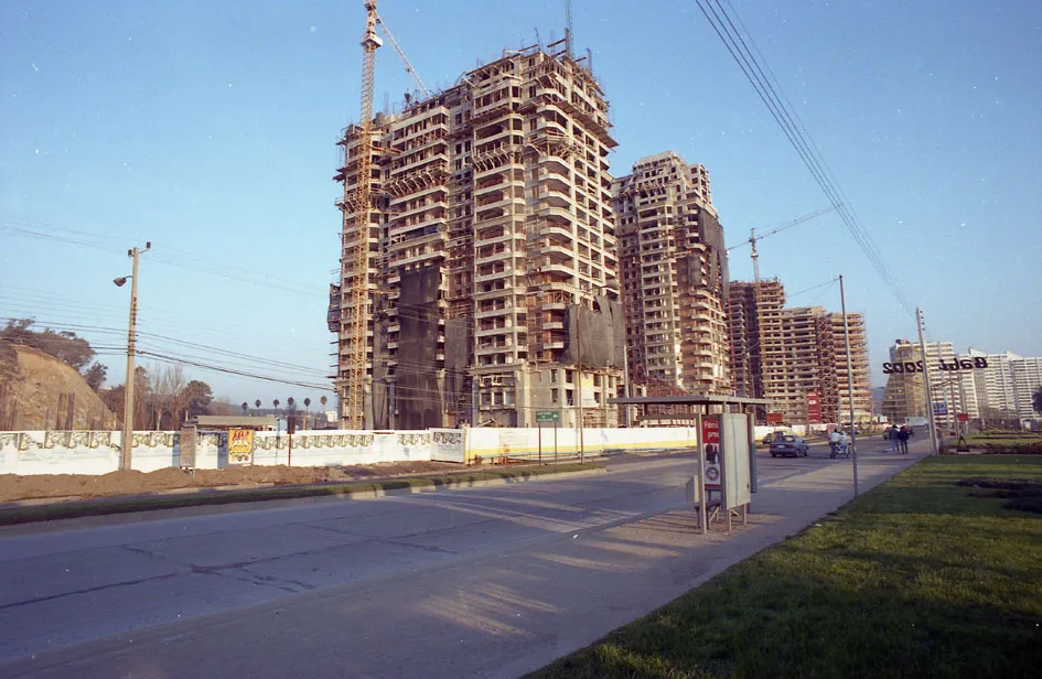 Construcción Torres Puerto del Pacífico - 1995