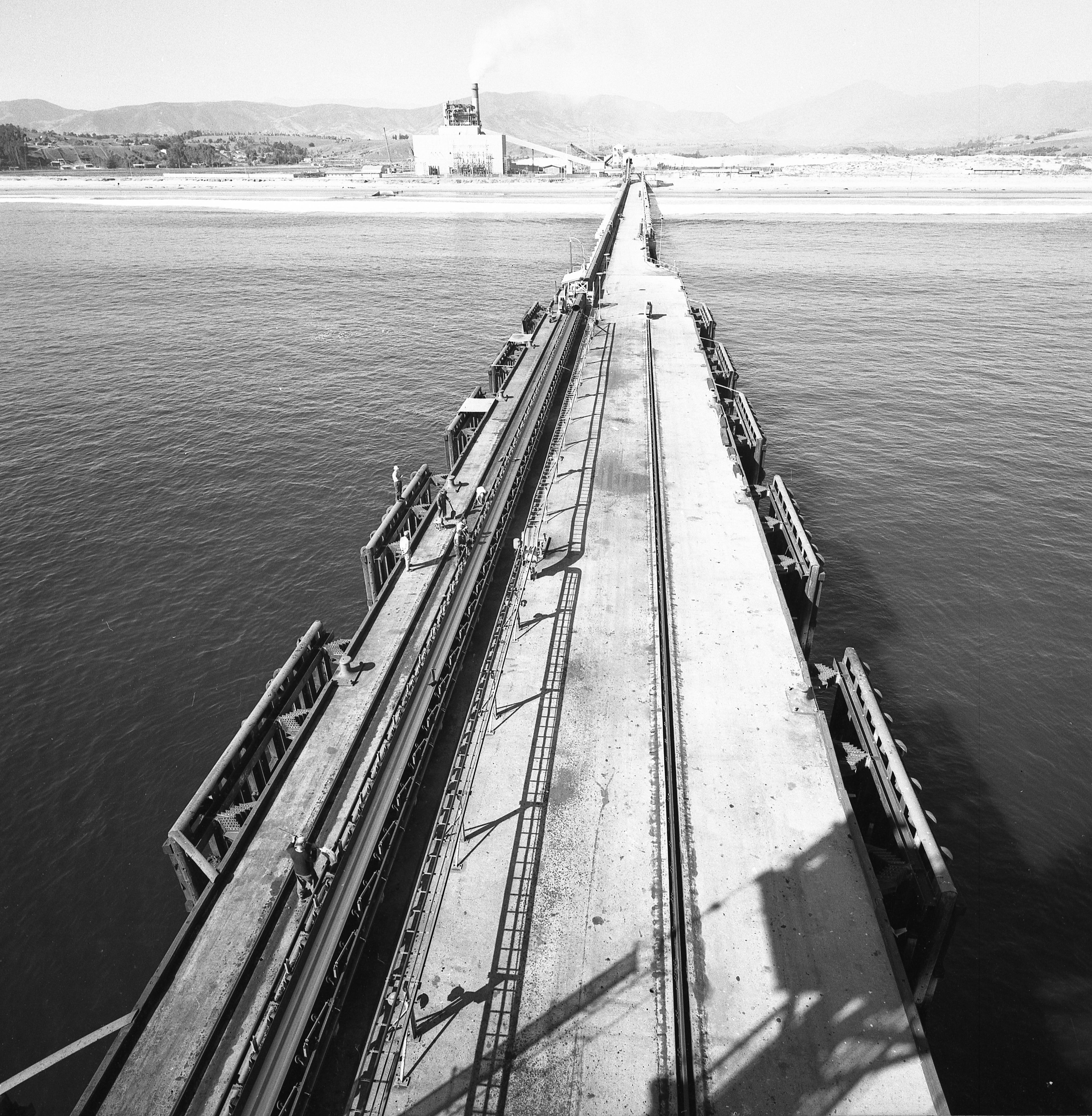 Muelle Ventanas en 1965