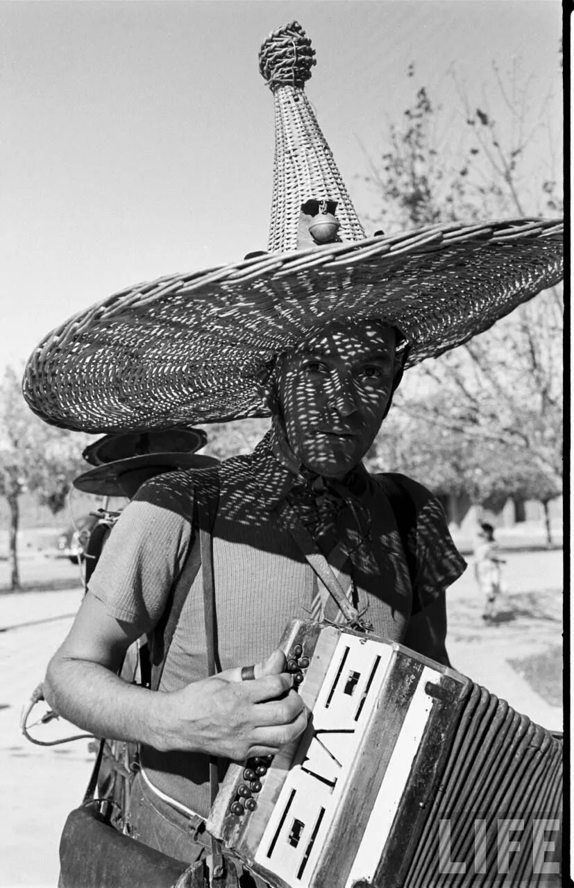 Hombre orquesta en talca