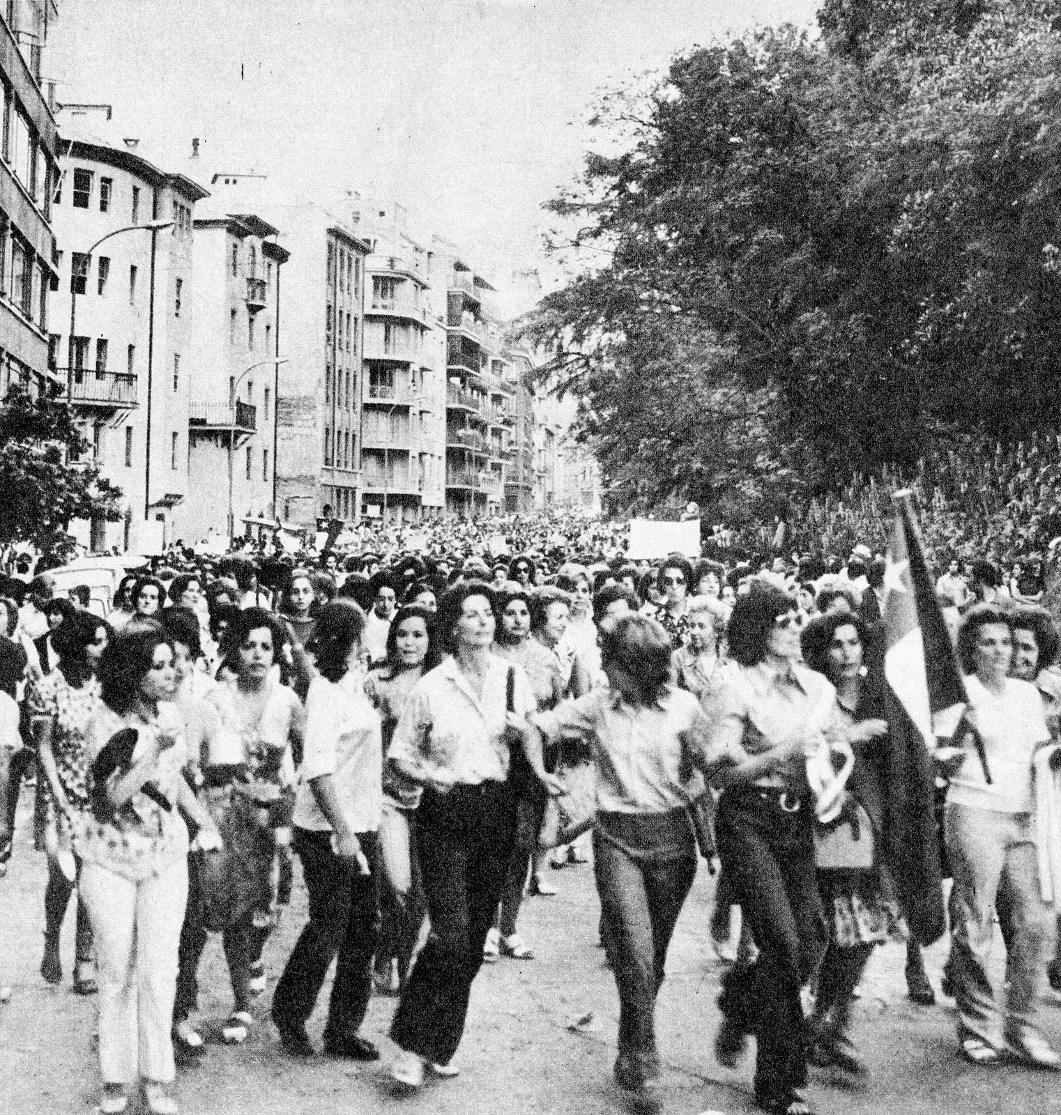 Marcha de mujeres 1971