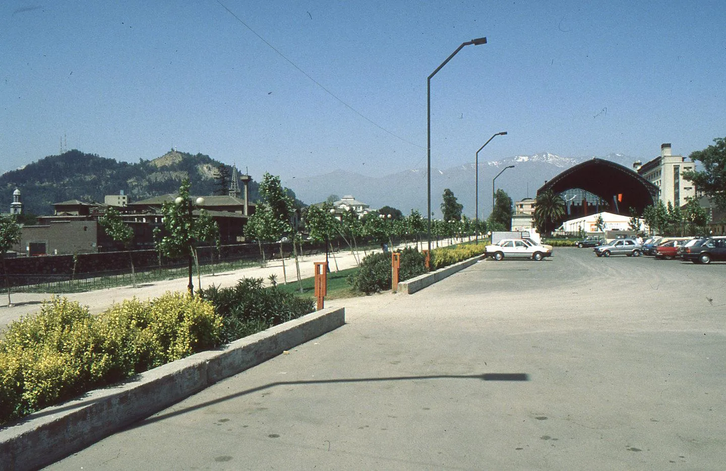 Vista posterior Estación Mapacho, ca 1980