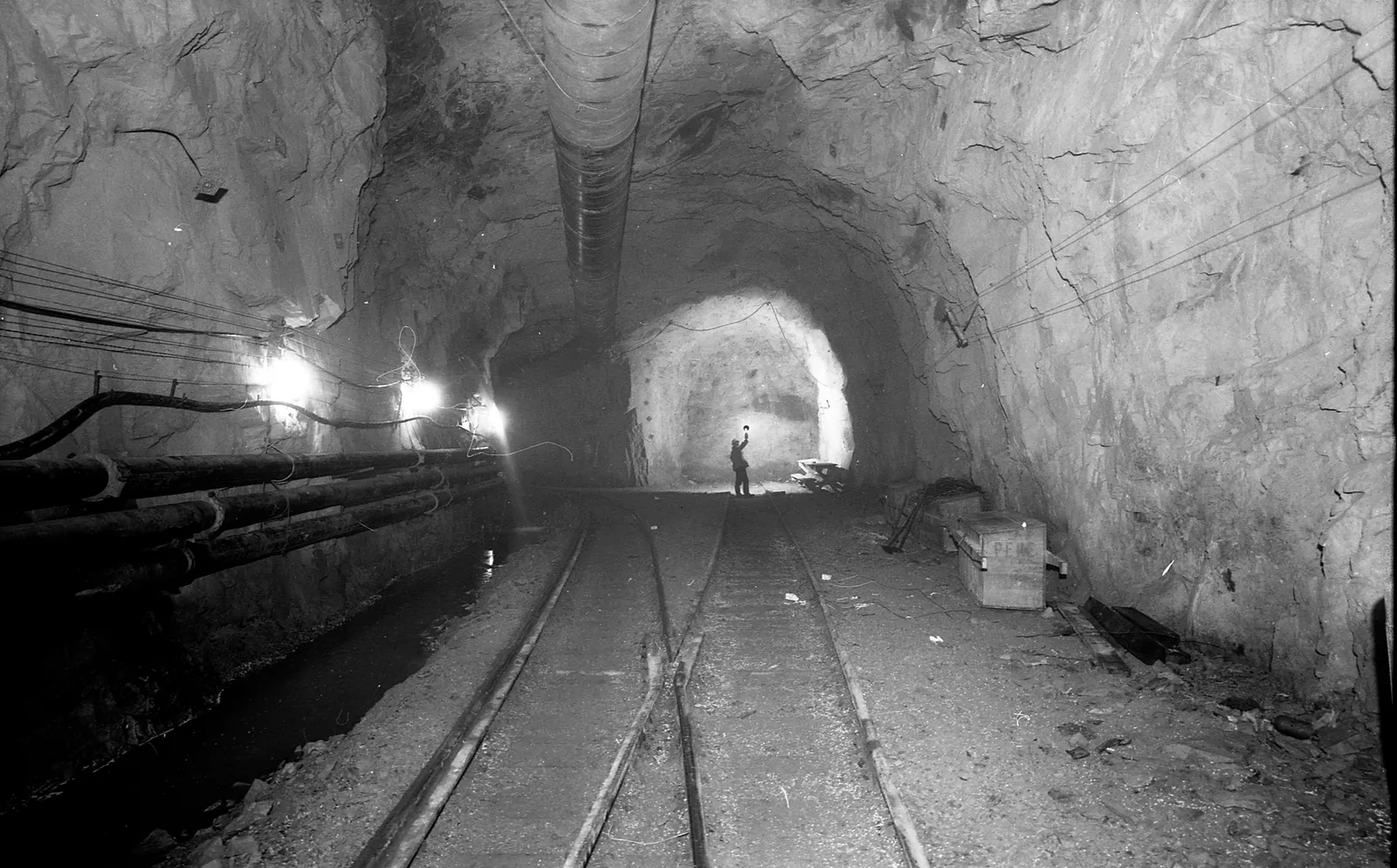 Interior de la Mina el Teniente, 1940