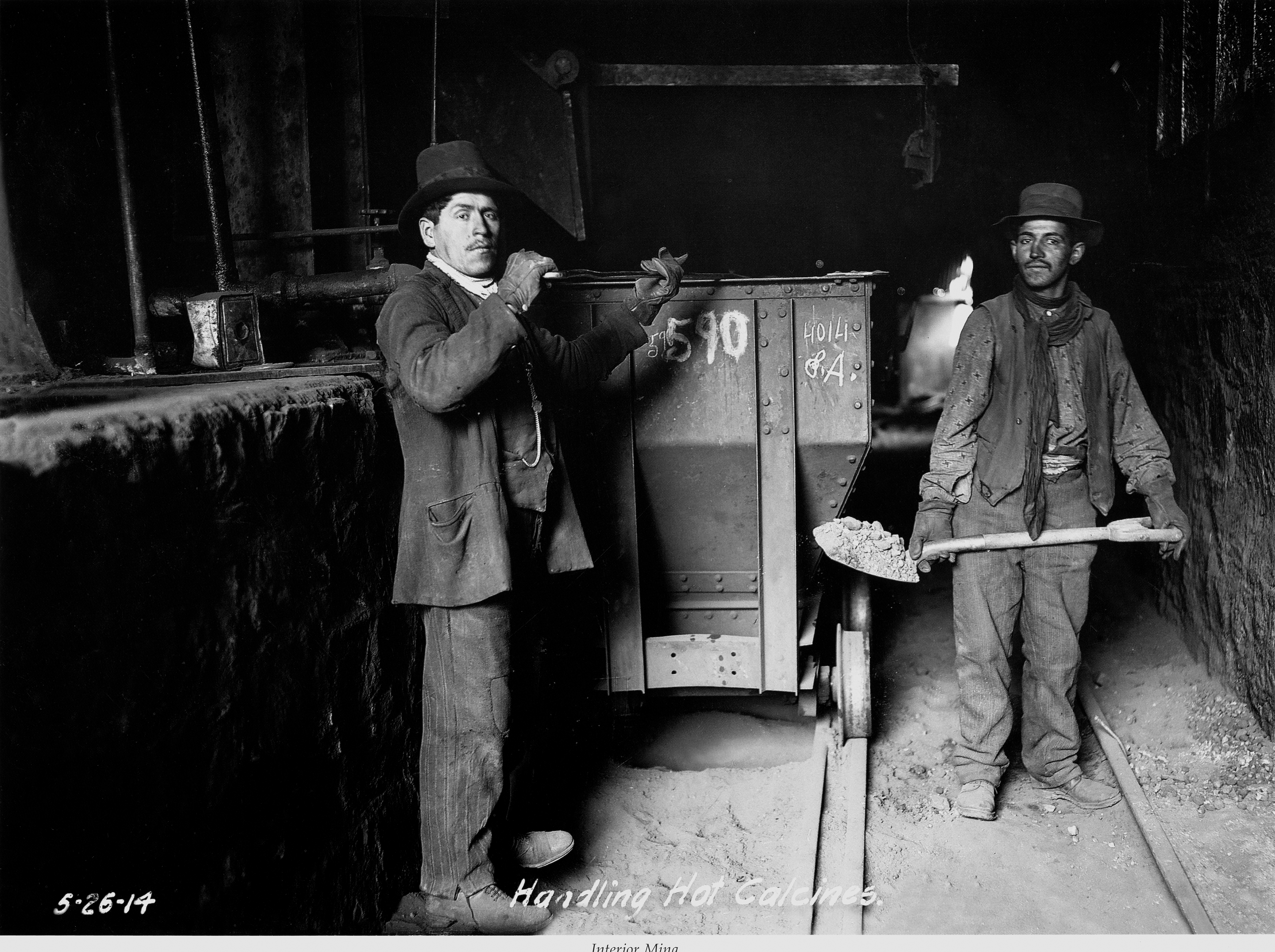 Interior Mina el Teniente, Sewell, 1914