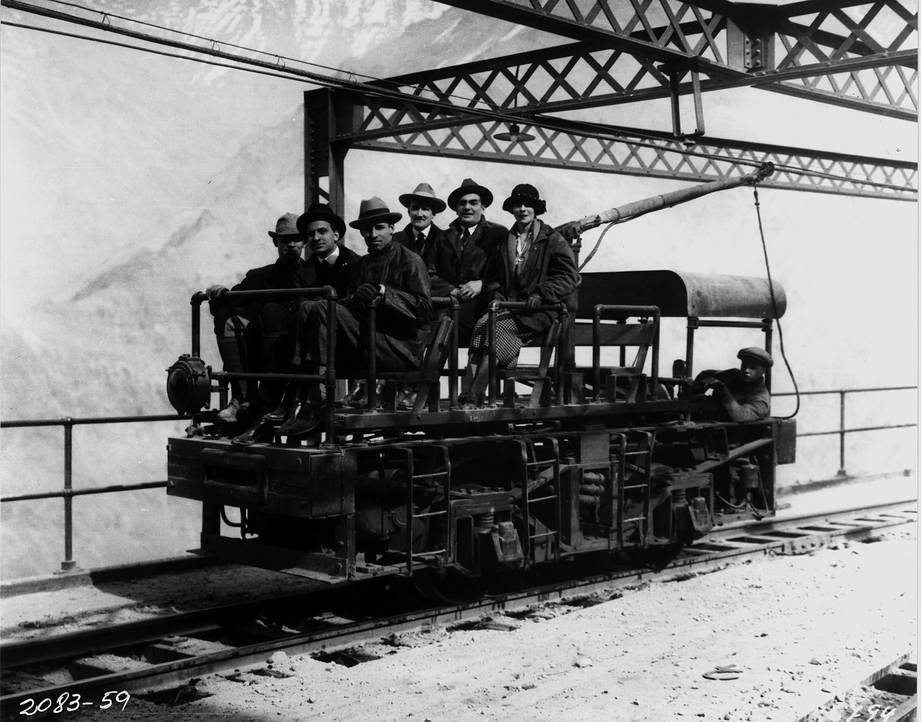 Monorriel transportador de Sewell, 1935