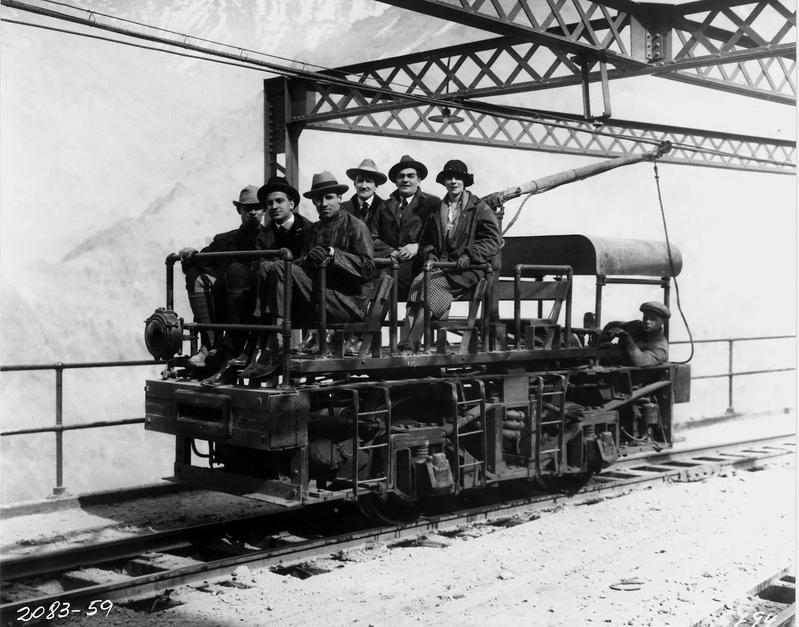 Monorriel transportador de Sewell, 1935
