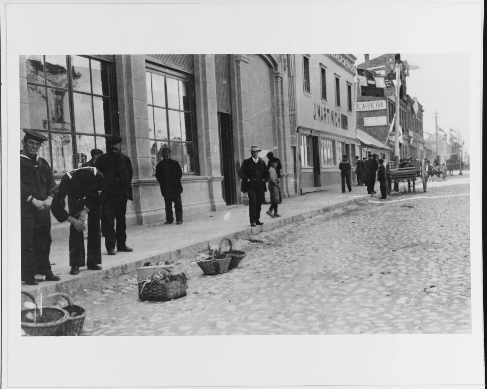 Punta Arenas, Febrero 1908