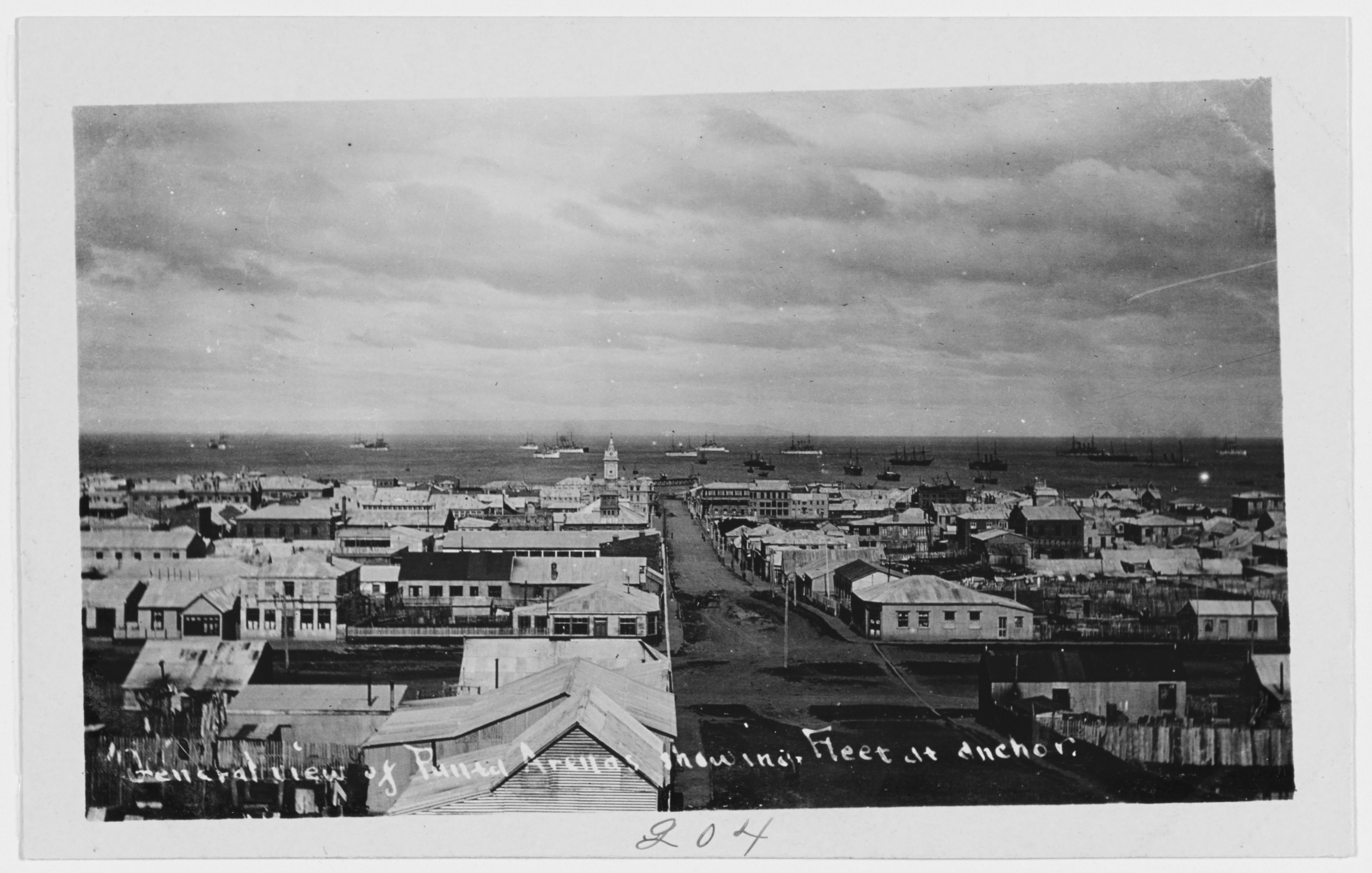 Punta Arenas, Febrero 1908