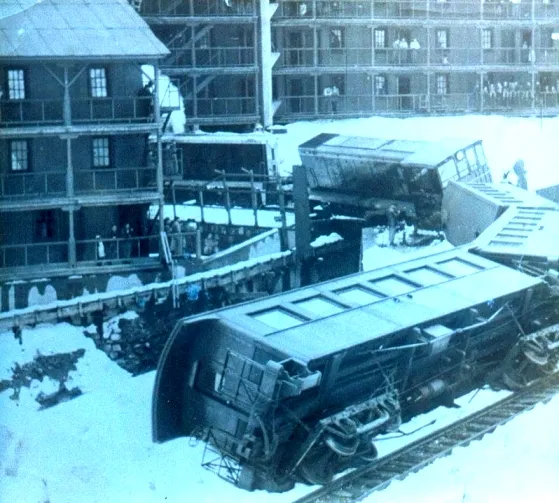 Accidente ferroviario Sewell, ca. 1960