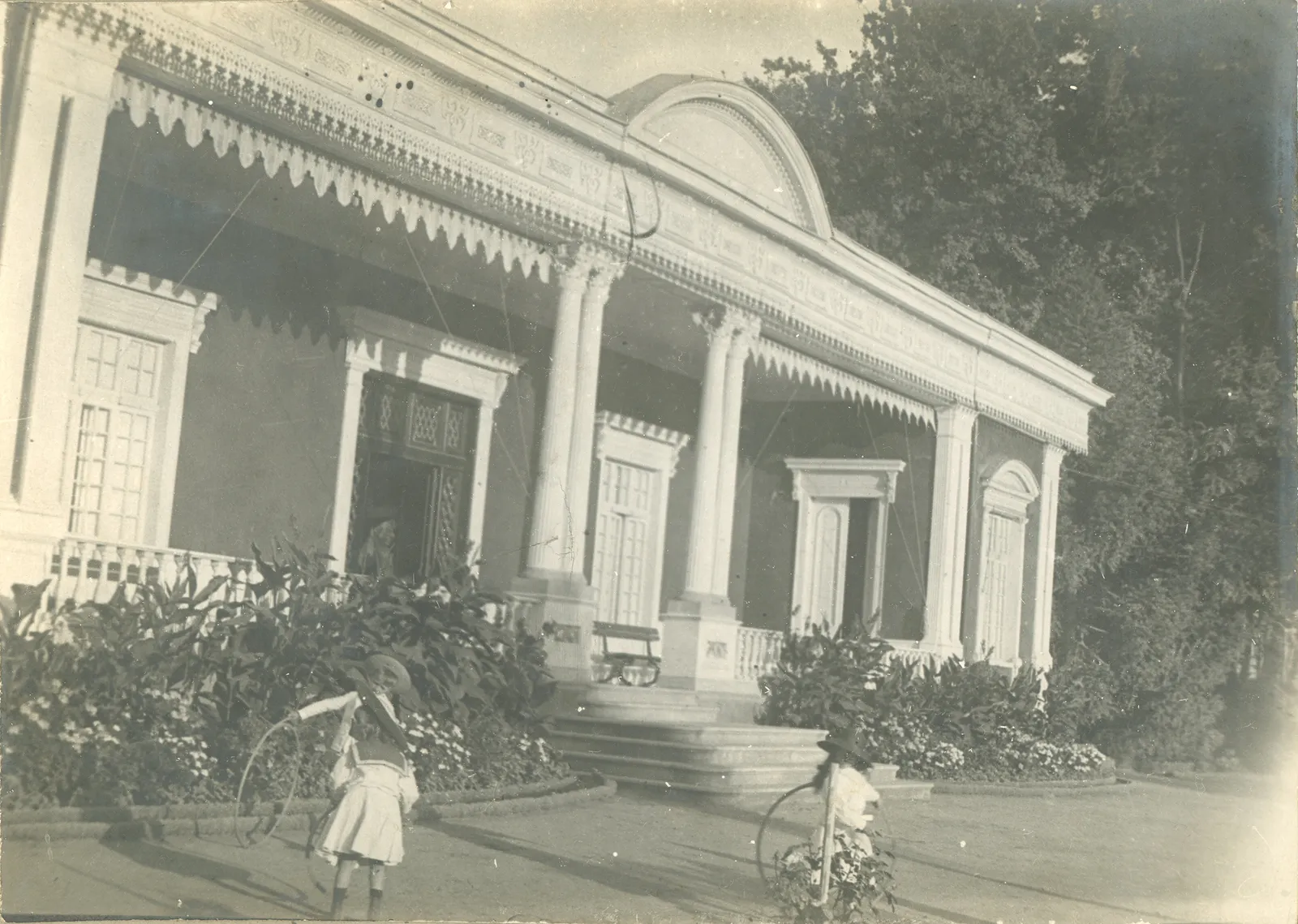 Casona de Francisco Subercaseaux en Pirque, ca. 1901