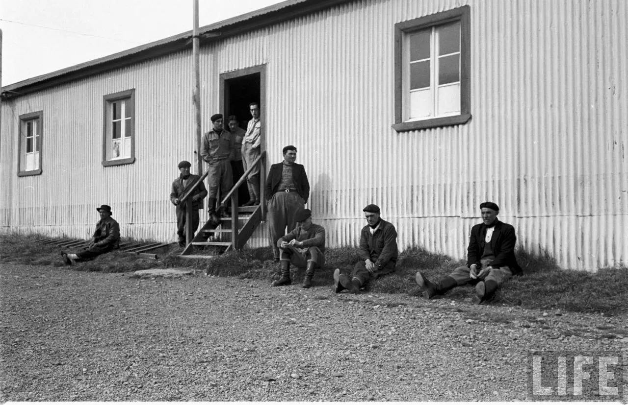 Hacienda en la Patagonia, 1950