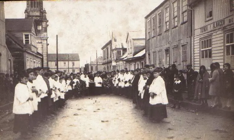 Funeral, Ancud en 1940