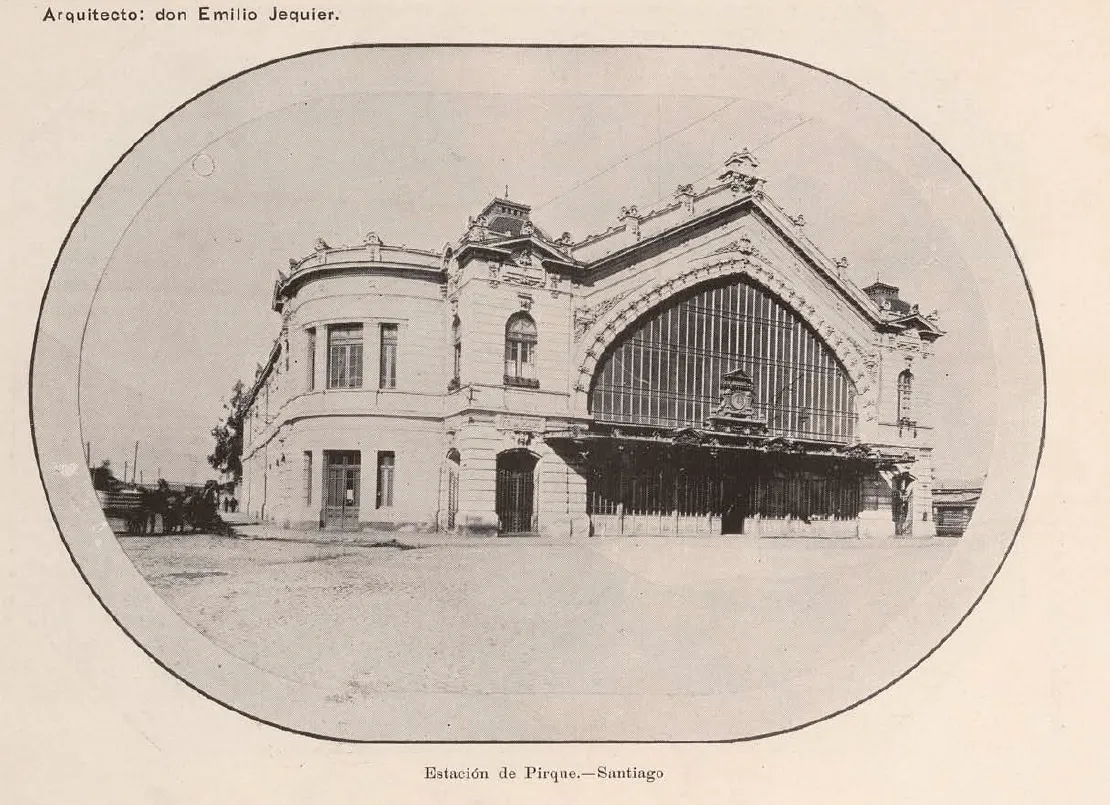 Estacion Pirque en 1923