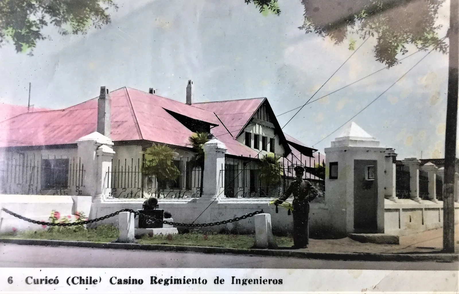 Regimiento de ingenieros de Curicó en 1962