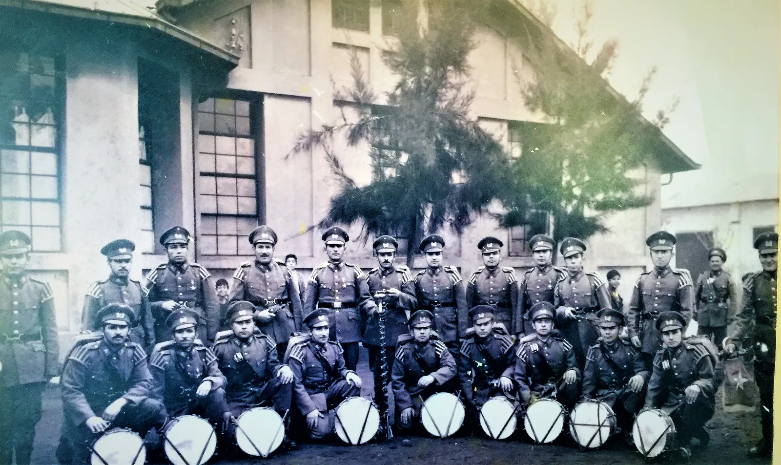 Regimiento de ingenieros Bandas en 1948