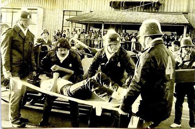 Bomberos de Puerto Montt en 1987
