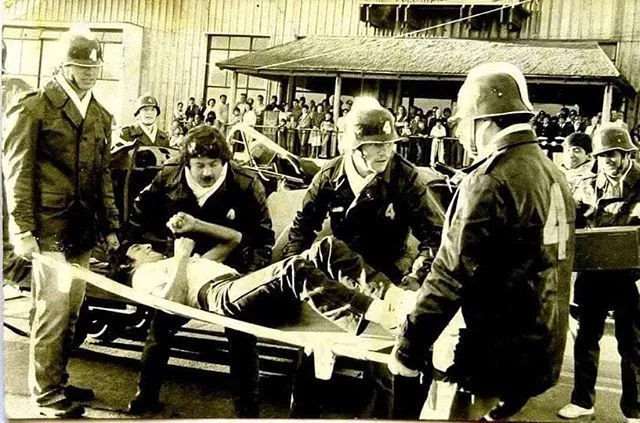 Bomberos de Puerto Montt en 1987