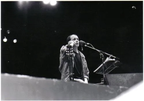 Silvio Rodriguez en ChilE, 1990