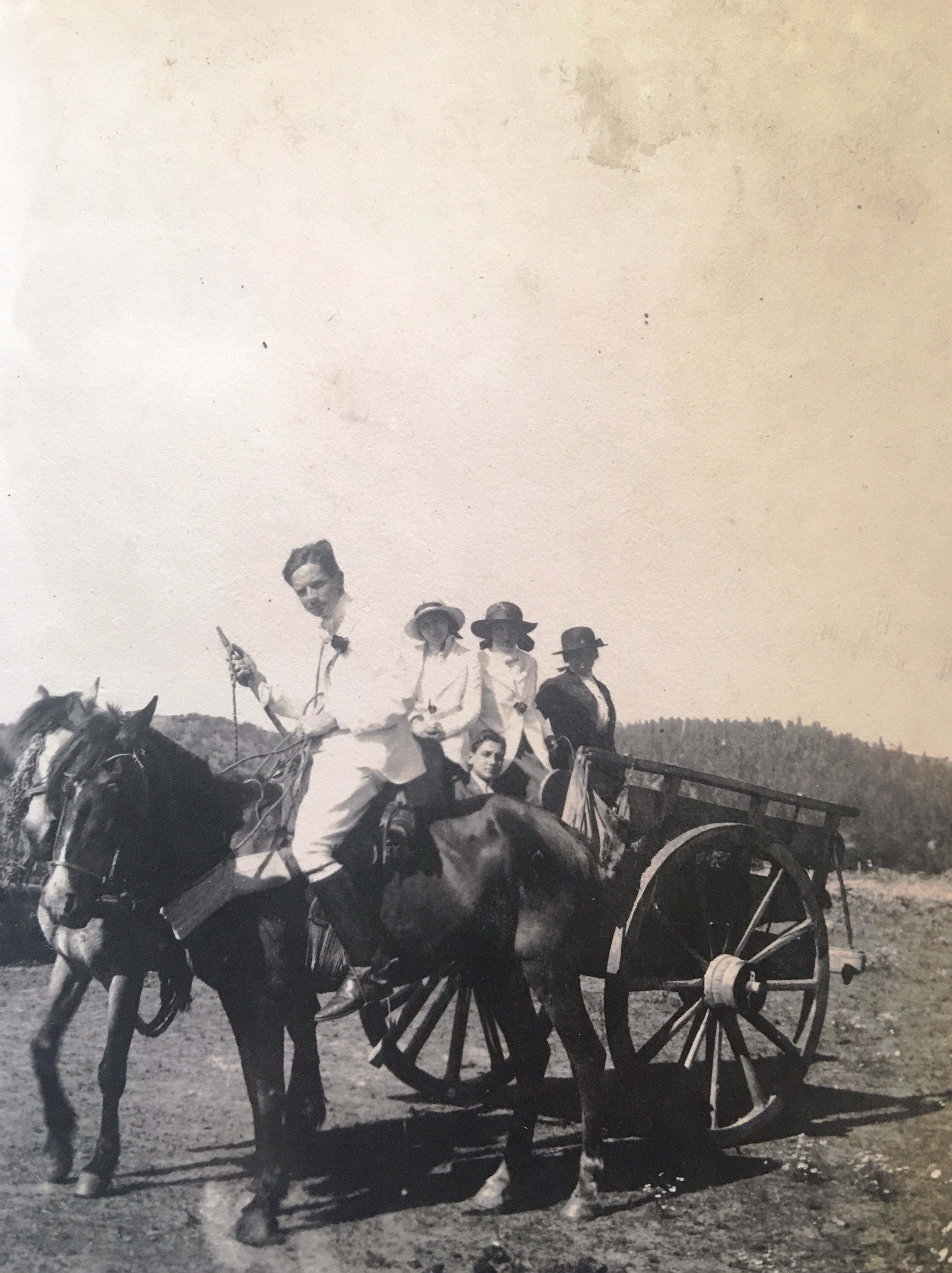 Camino a Quilpué, 1918