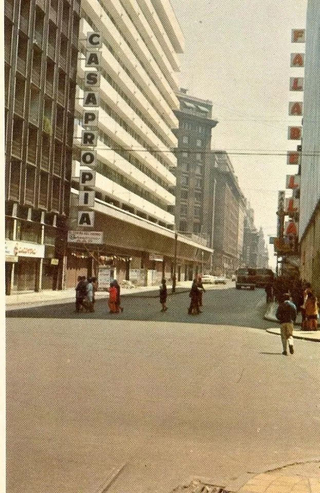 Calle Ahumada de Santiago, 1970